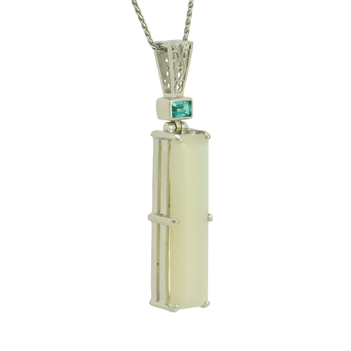 White Moonstone Pendant