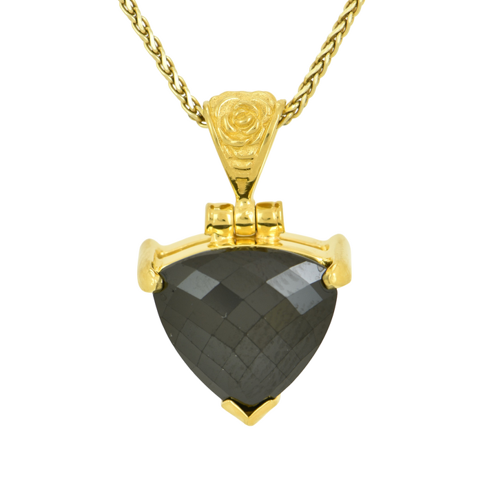 Black Spinel Pendant