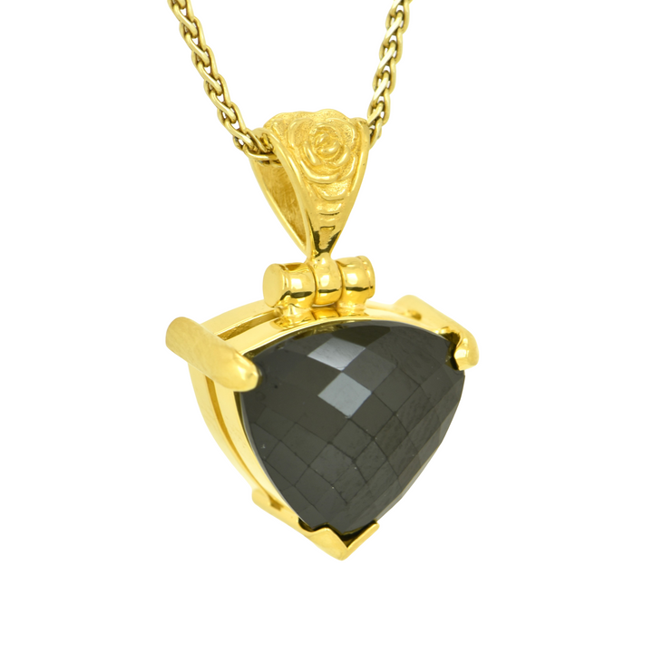 Black Spinel Pendant