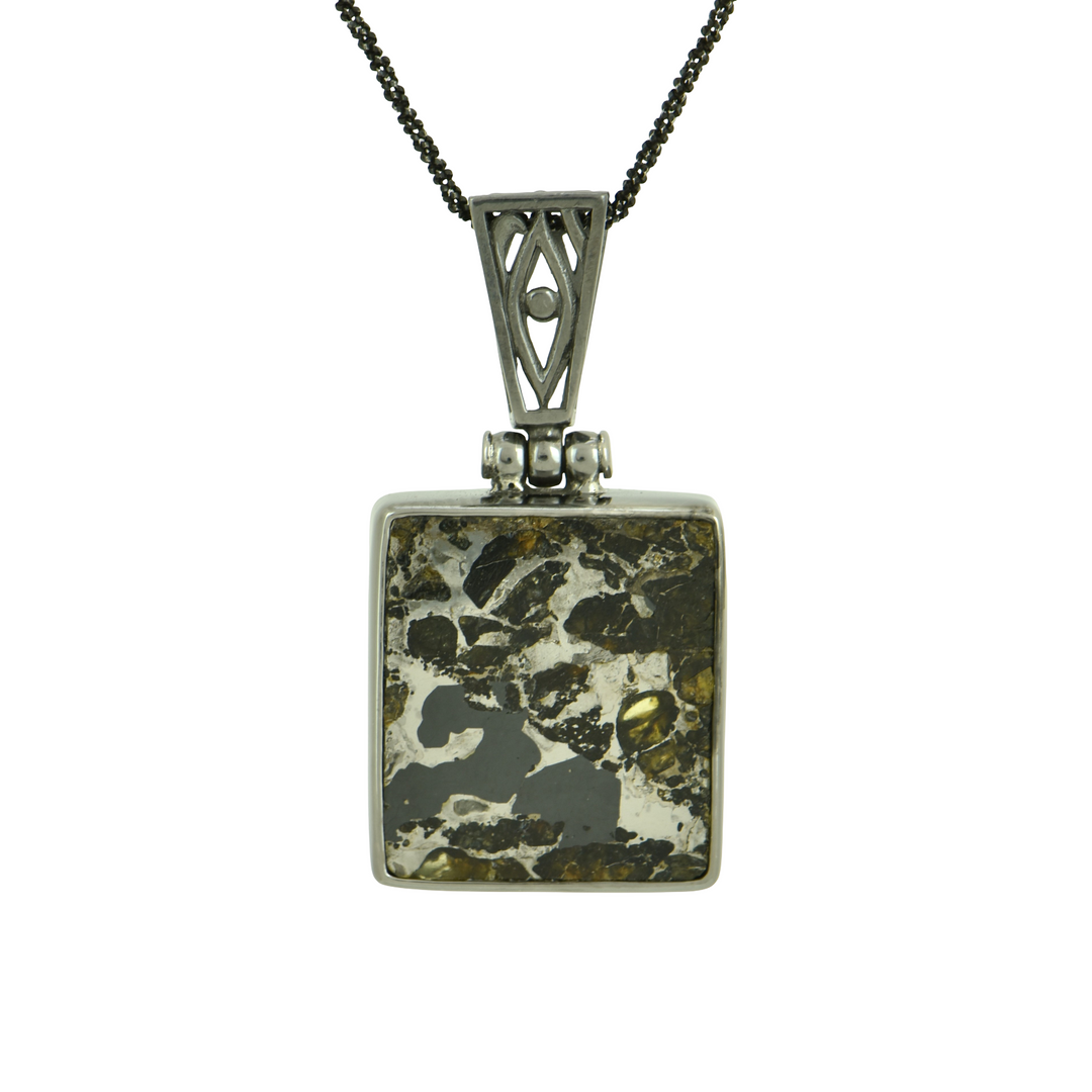 Sericho Pallasite Meteorite Pendant