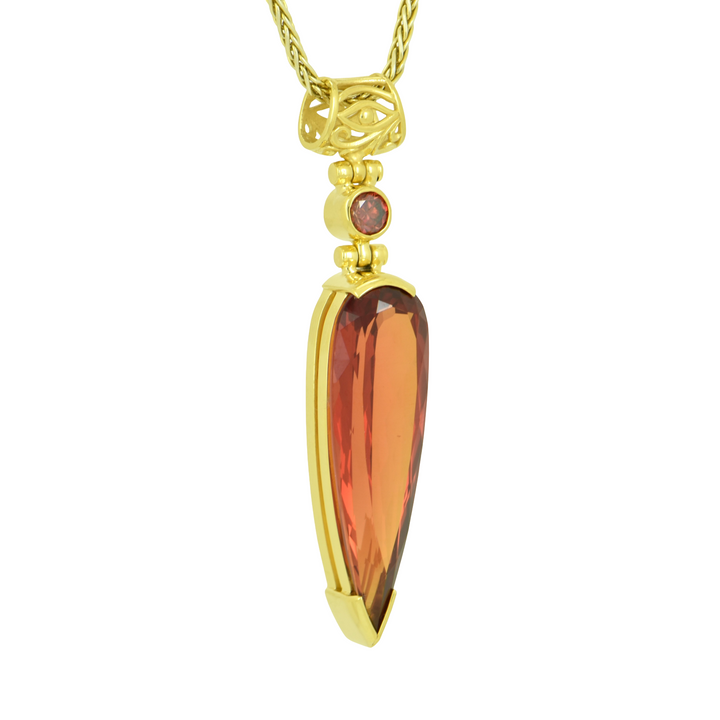 Padparadscha Sapphire Pendant