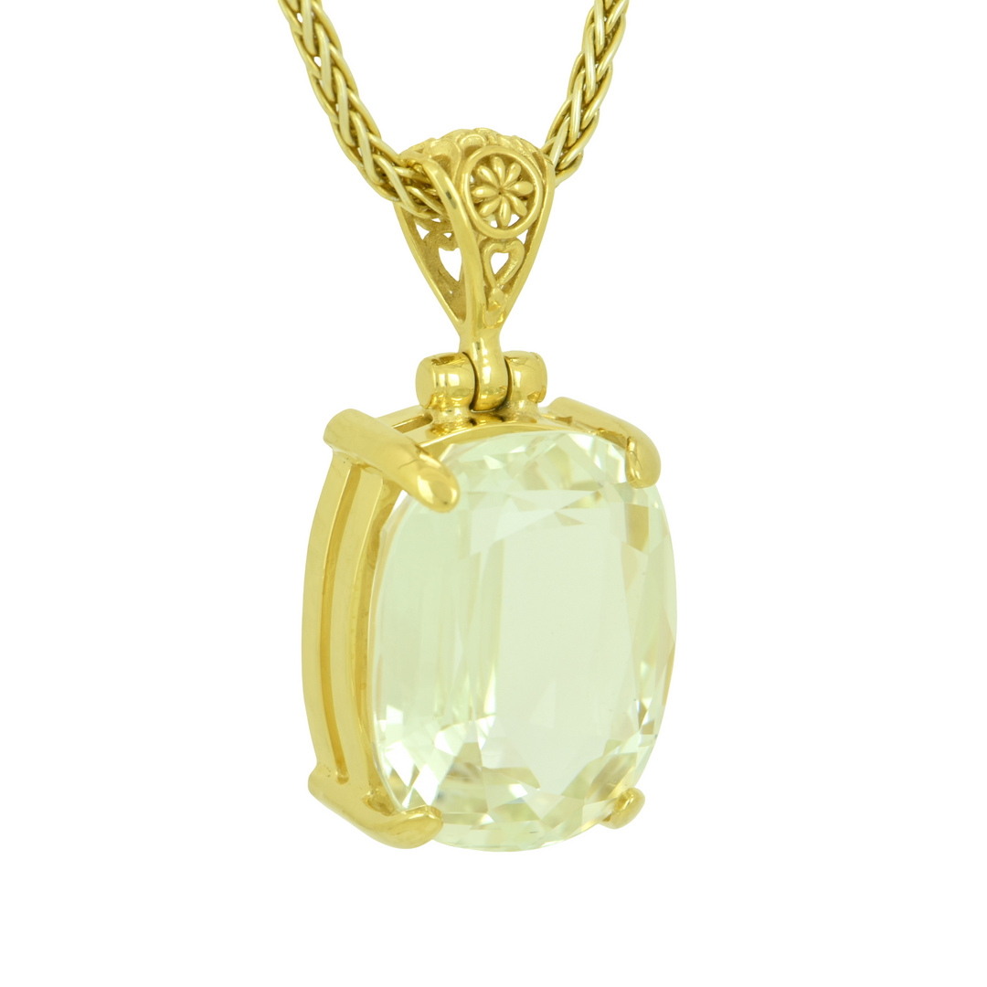 Spodumene Pendant