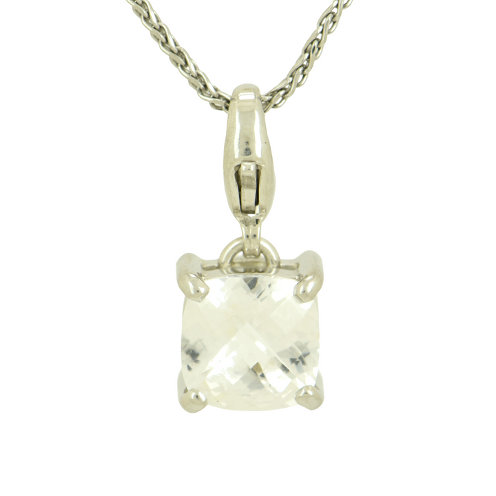 White Sapphire Pendant