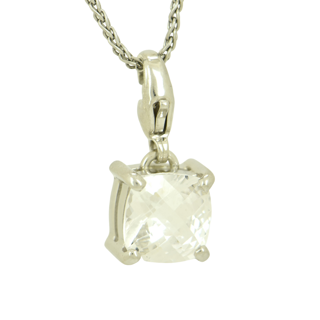 White Sapphire Pendant