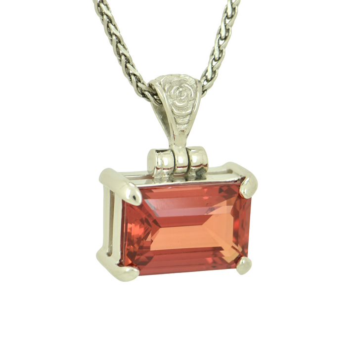 Padparadscha Sapphire Pendant