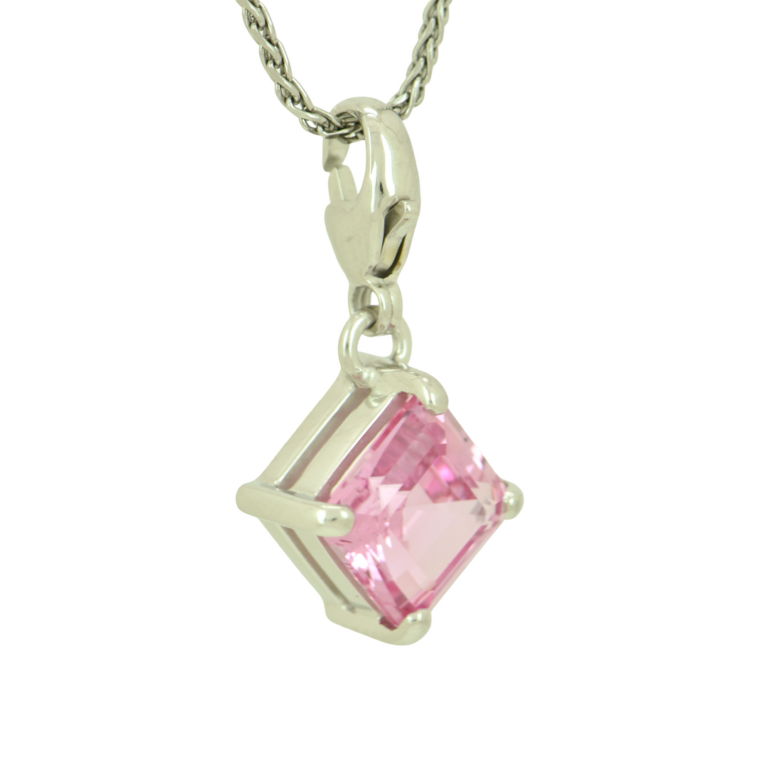 Imperial Pink Sapphire Pendant