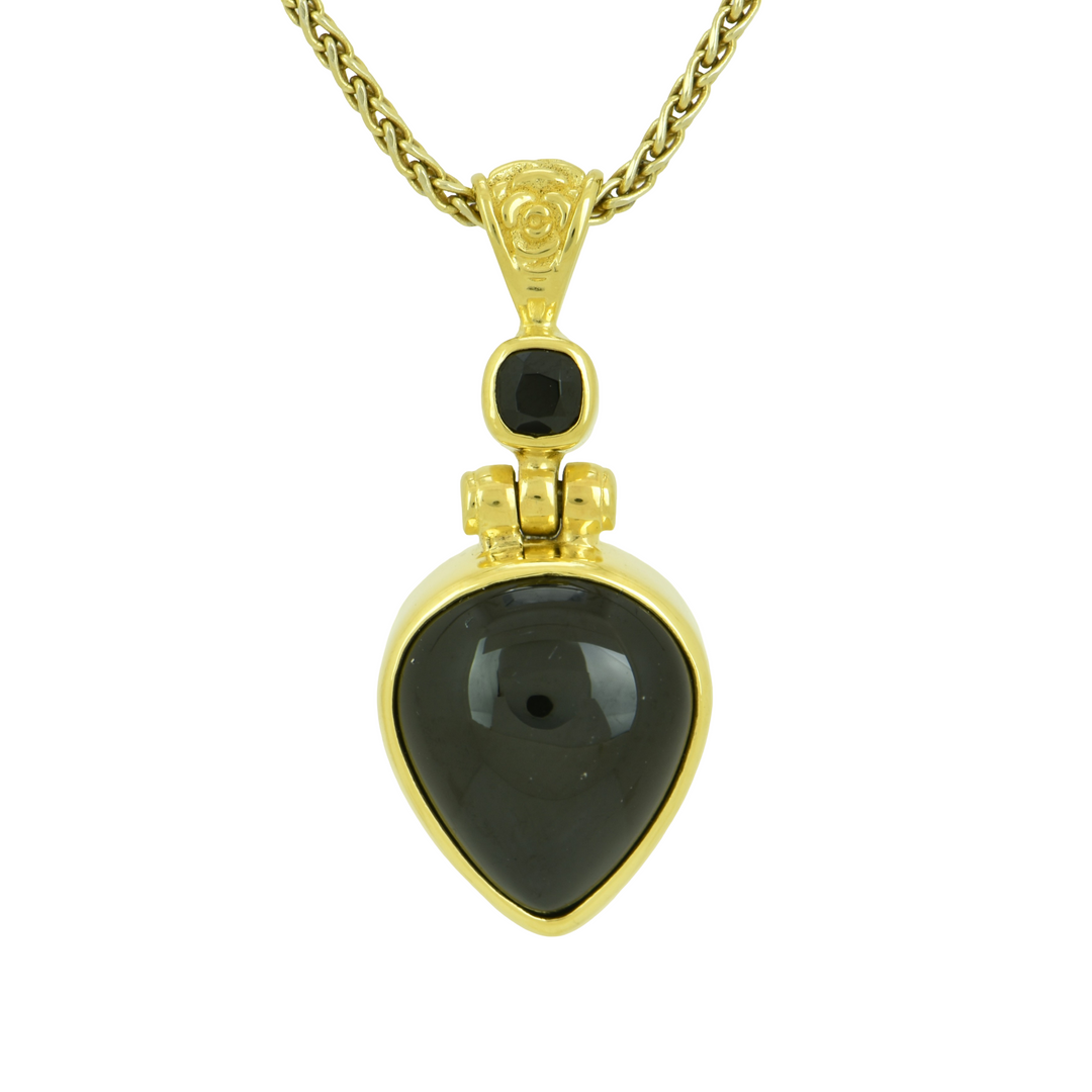 Black Spinel Pendant