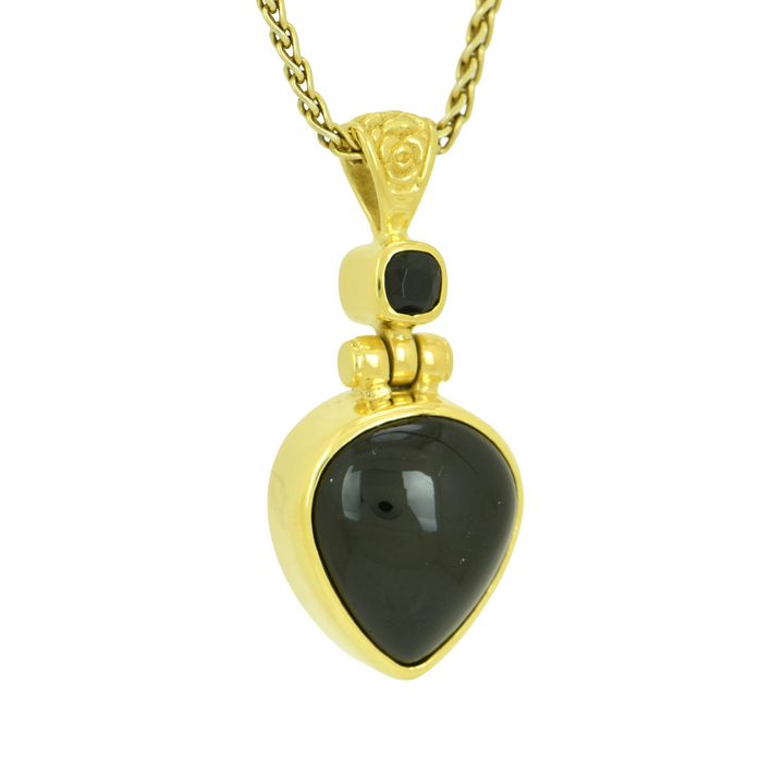 Black Spinel Pendant