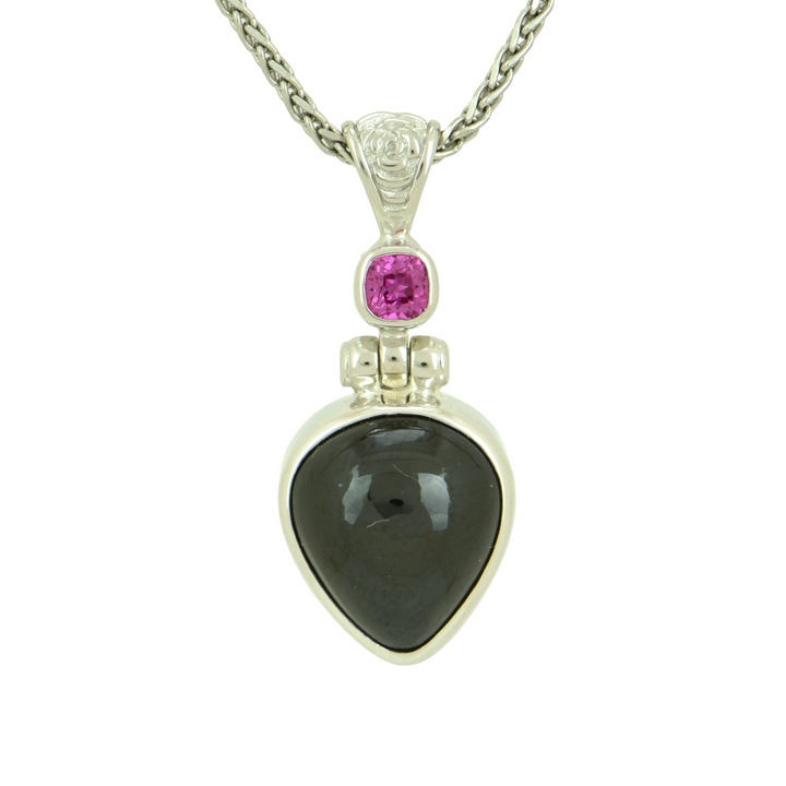 Black Spinel Pendant