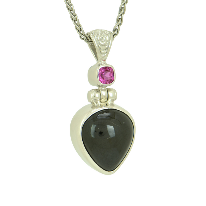 Black Spinel Pendant