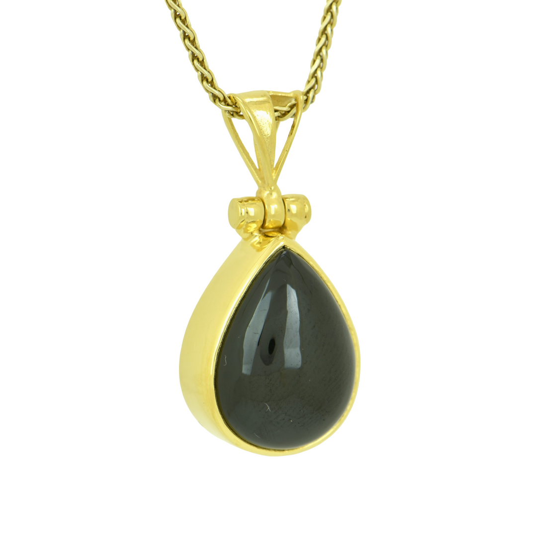 Black Spinel Pendant