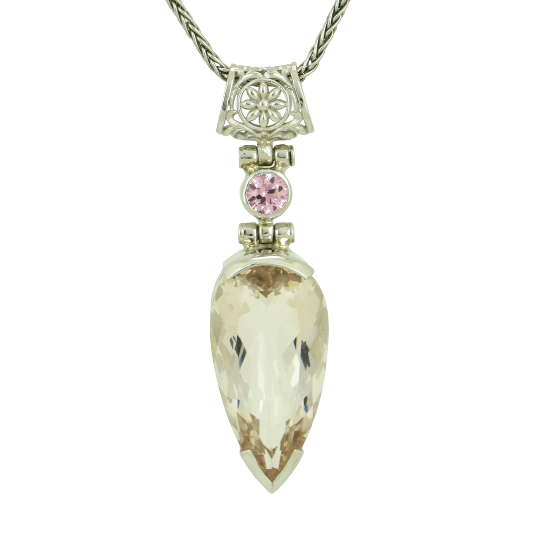 Pink Obsidian Pendant