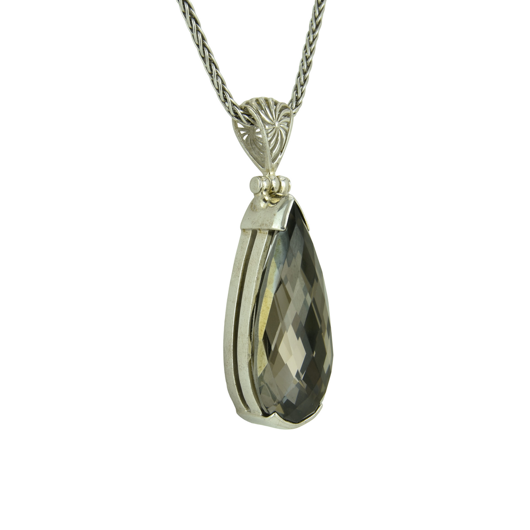 Midnight Mystic Quartz Pendant