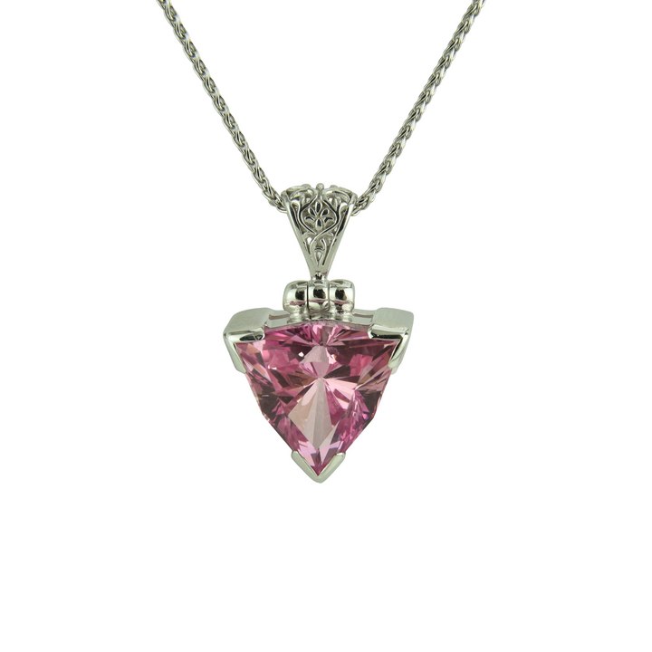 Imperial Pink Sapphire Pendant