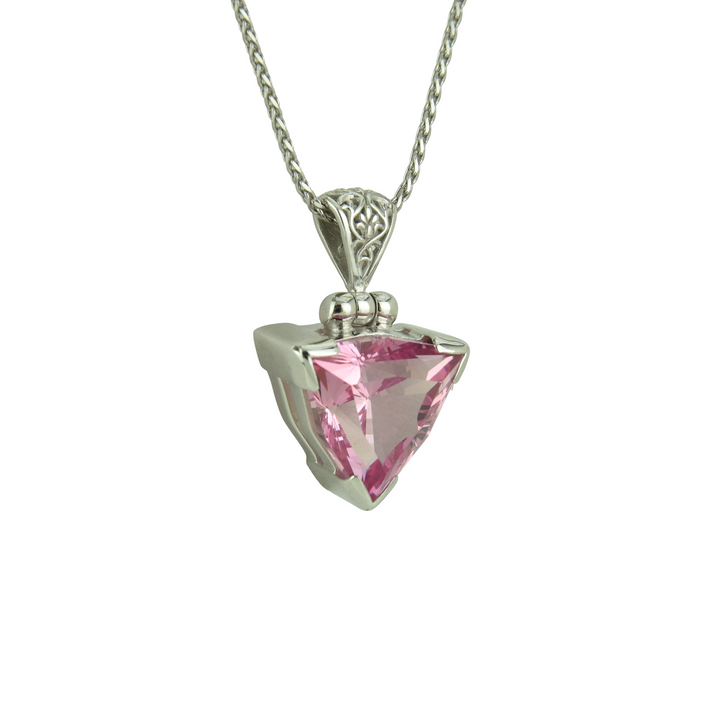 Imperial Pink Sapphire Pendant