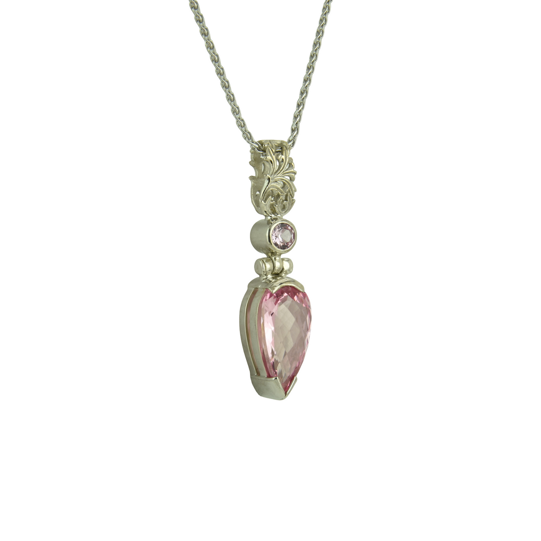Imperial Pink Sapphire Pendant