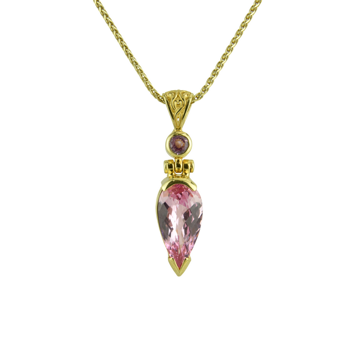 Imperial Pink Sapphire Pendant