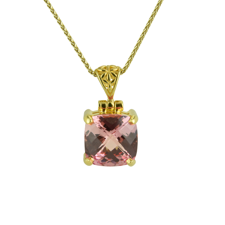 Imperial Pink Sapphire Pendant