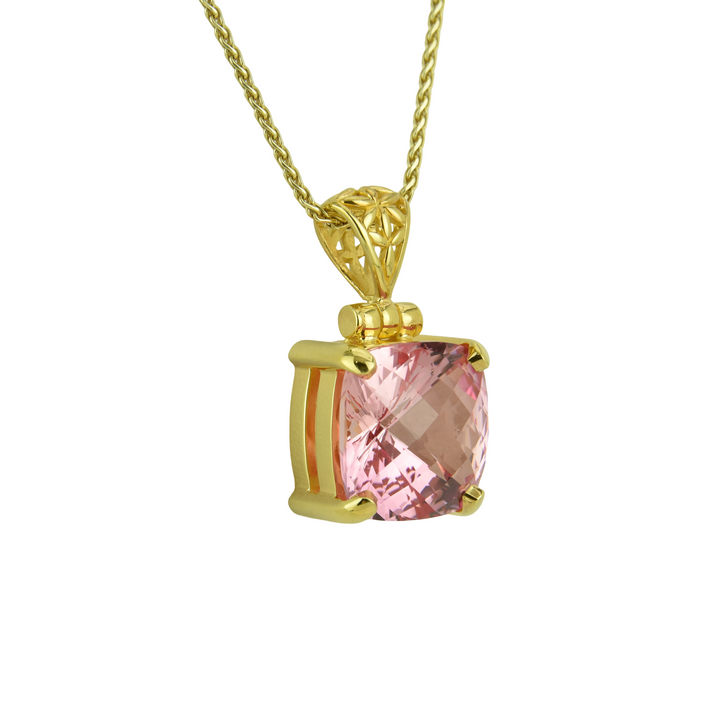 Imperial Pink Sapphire Pendant