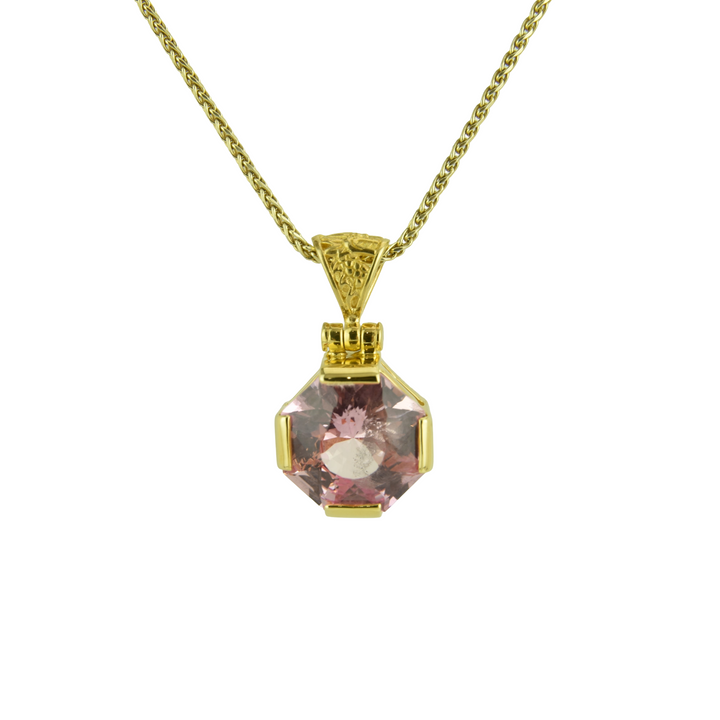 Imperial Pink Sapphire Pendant