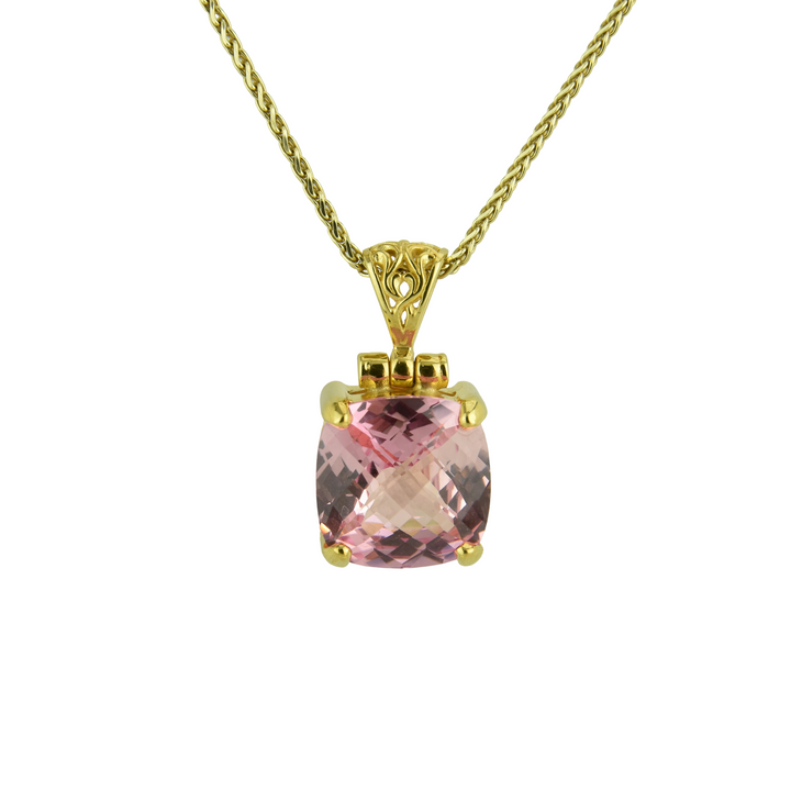 Imperial Pink Sapphire Pendant