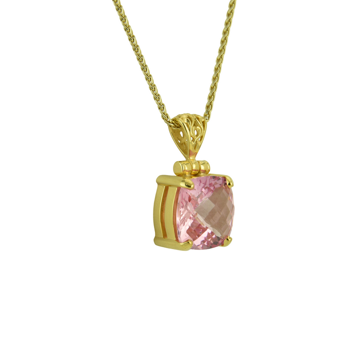 Imperial Pink Sapphire Pendant