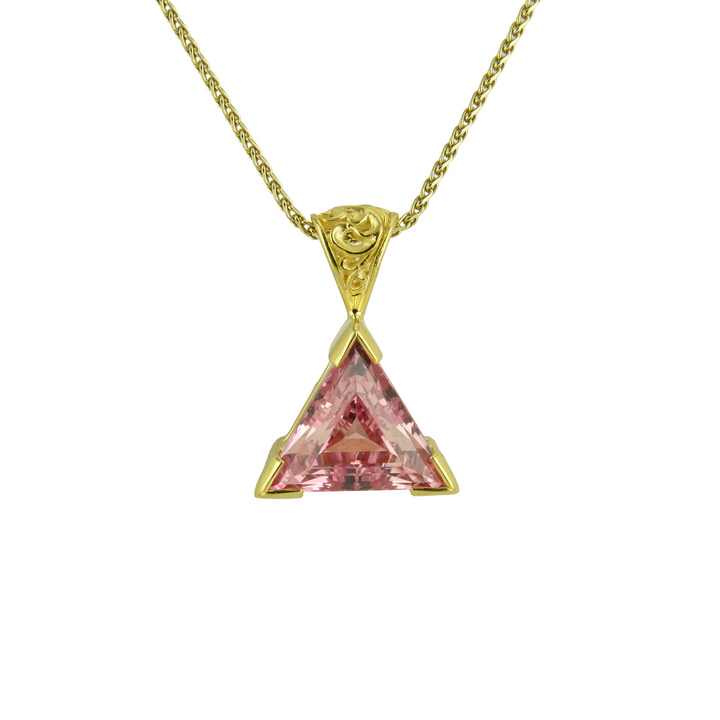 Imperial Pink Sapphire Pendant