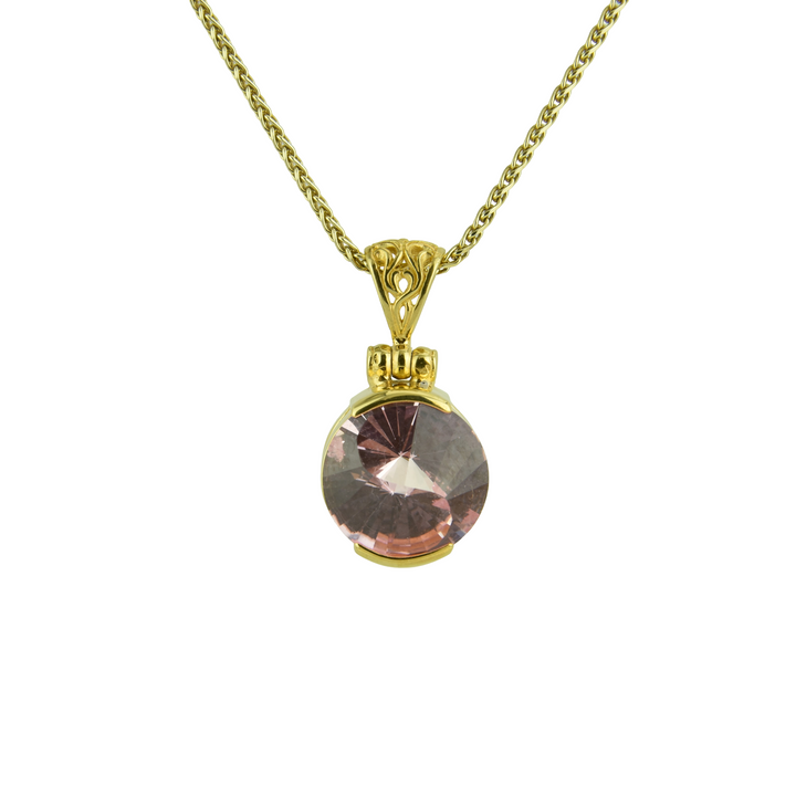 Imperial Pink Sapphire Pendant