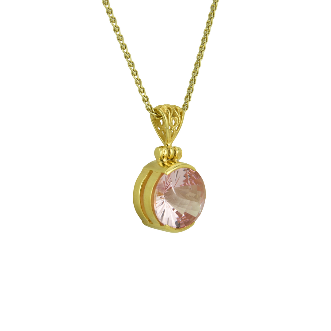 Imperial Pink Sapphire Pendant