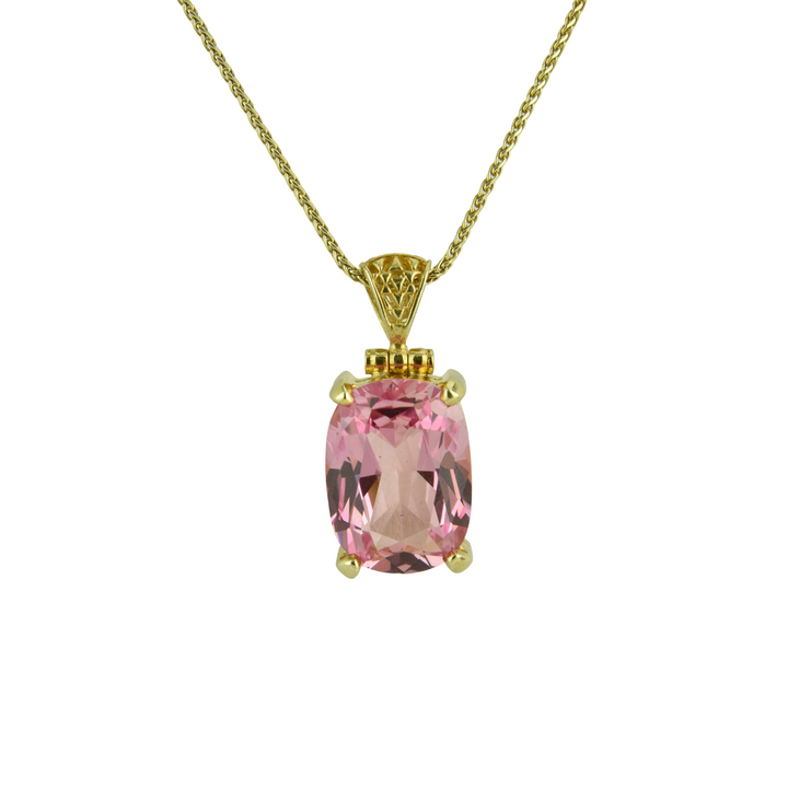 Imperial Pink Sapphire Pendant