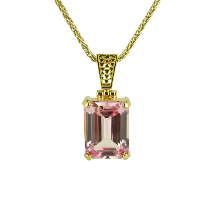 Imperial Pink Sapphire Pendant