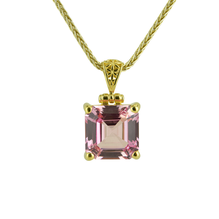 Imperial Pink Sapphire Pendant