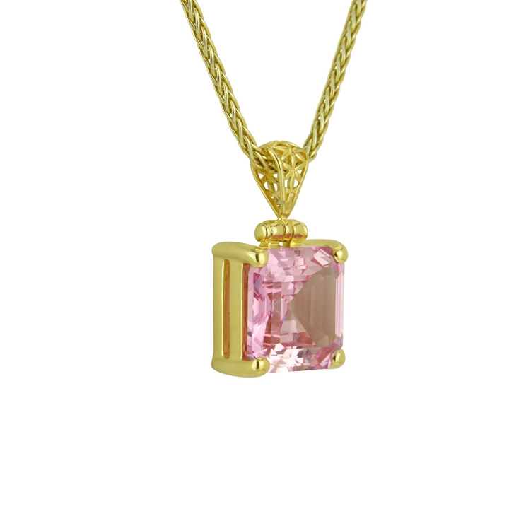 Imperial Pink Sapphire Pendant