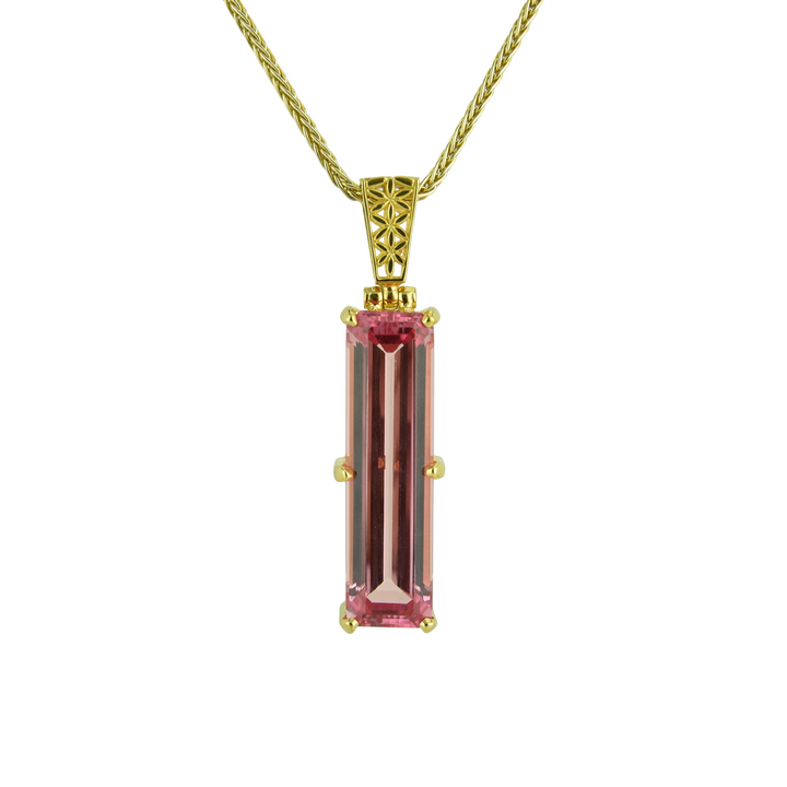 Imperial Pink Sapphire Pendant