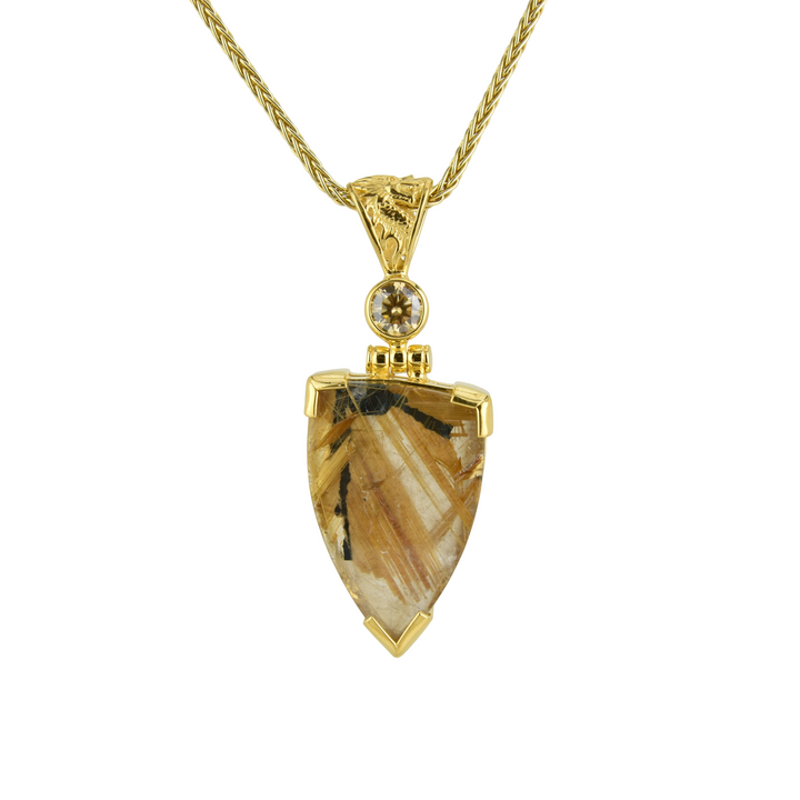 Golden Rutilated Quartz