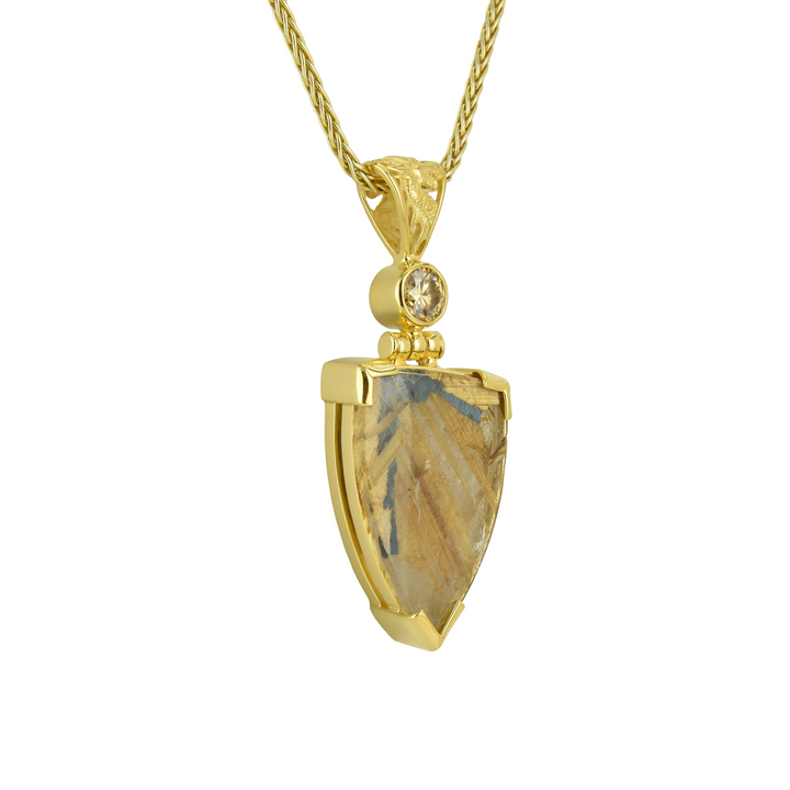 Golden Rutilated Quartz