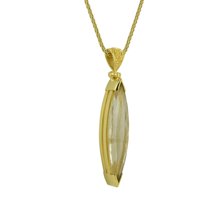 Golden Rutilated Quartz