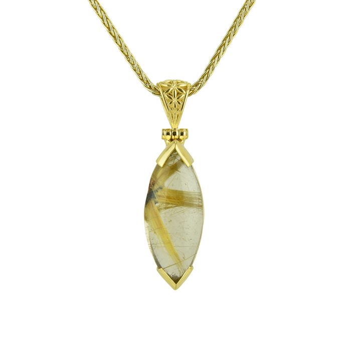 Golden Rutilated Quartz