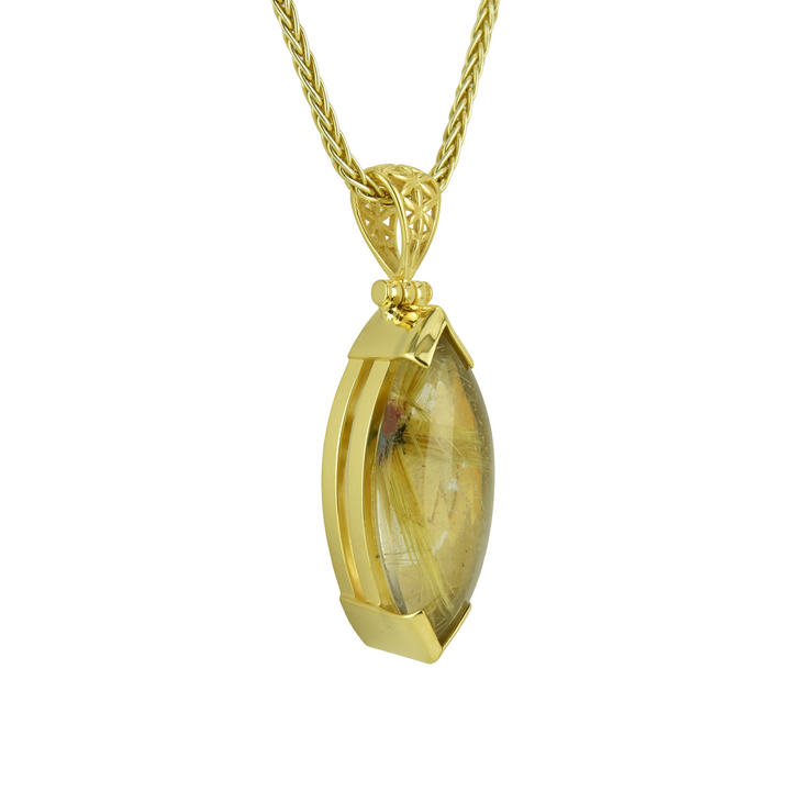 Golden Rutilated Quartz