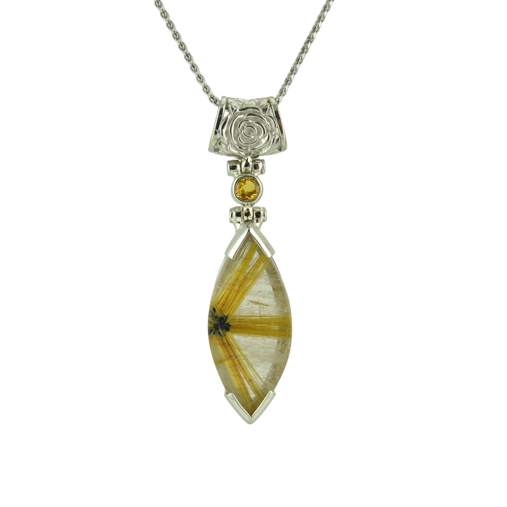Golden Rutilated Quartz