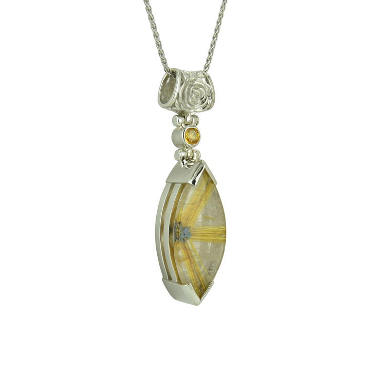 Golden Rutilated Quartz