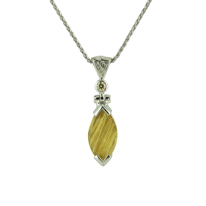 Golden Rutilated Quartz