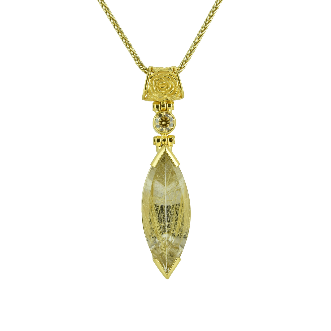 Golden Rutilated Quartz