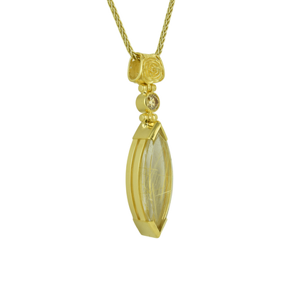 Golden Rutilated Quartz