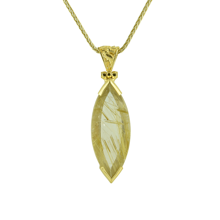Golden Rutilated Quartz