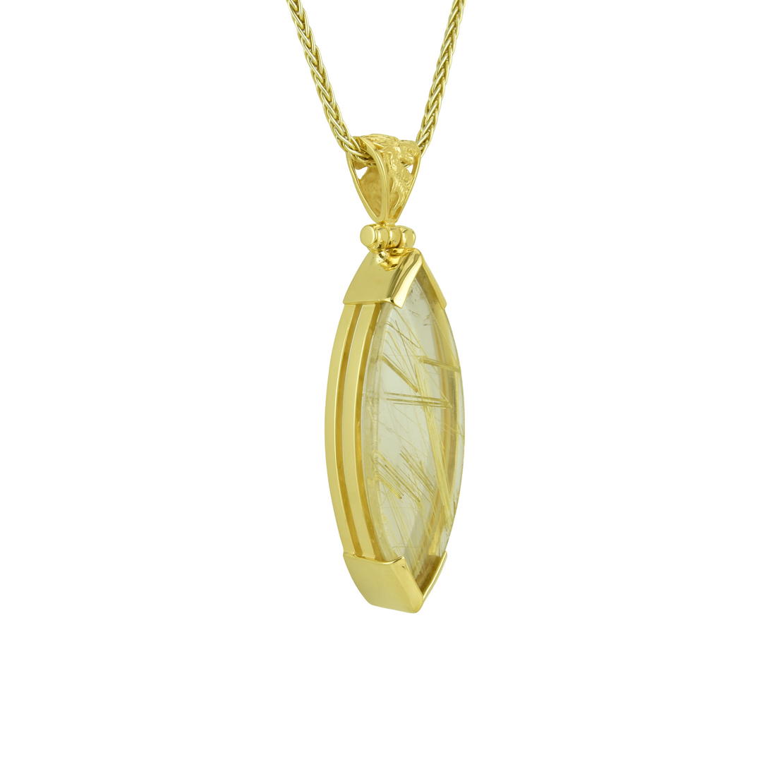 Golden Rutilated Quartz