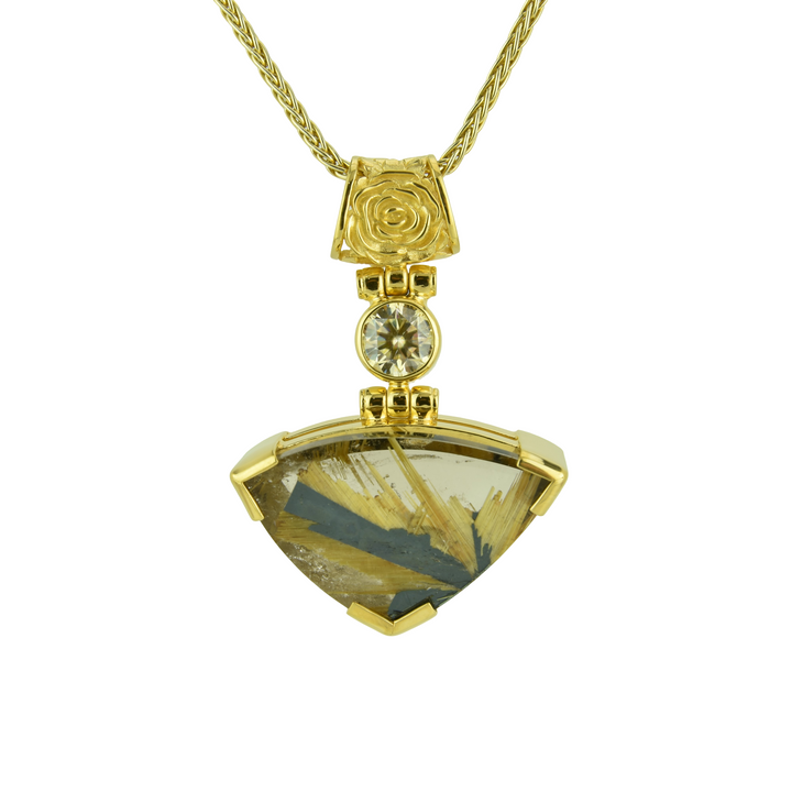 Golden Rutilated Quartz