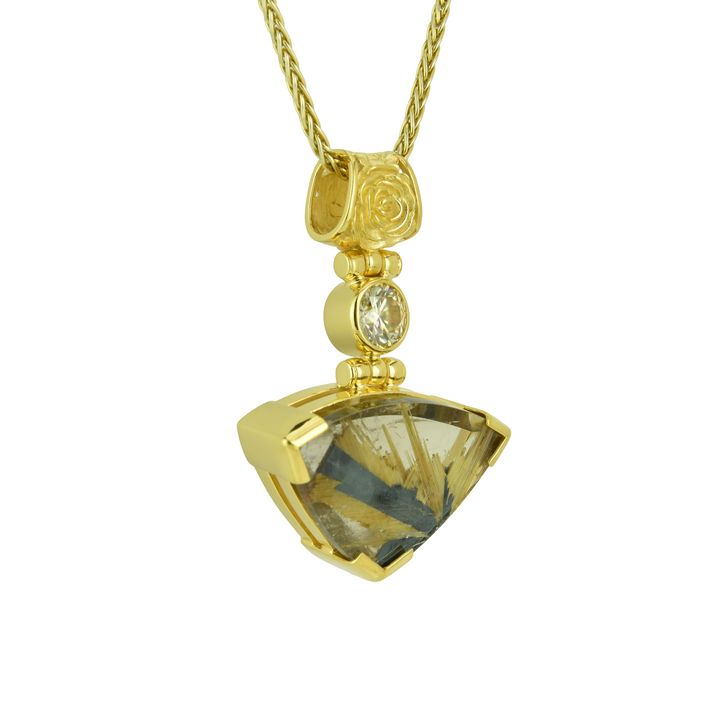 Golden Rutilated Quartz