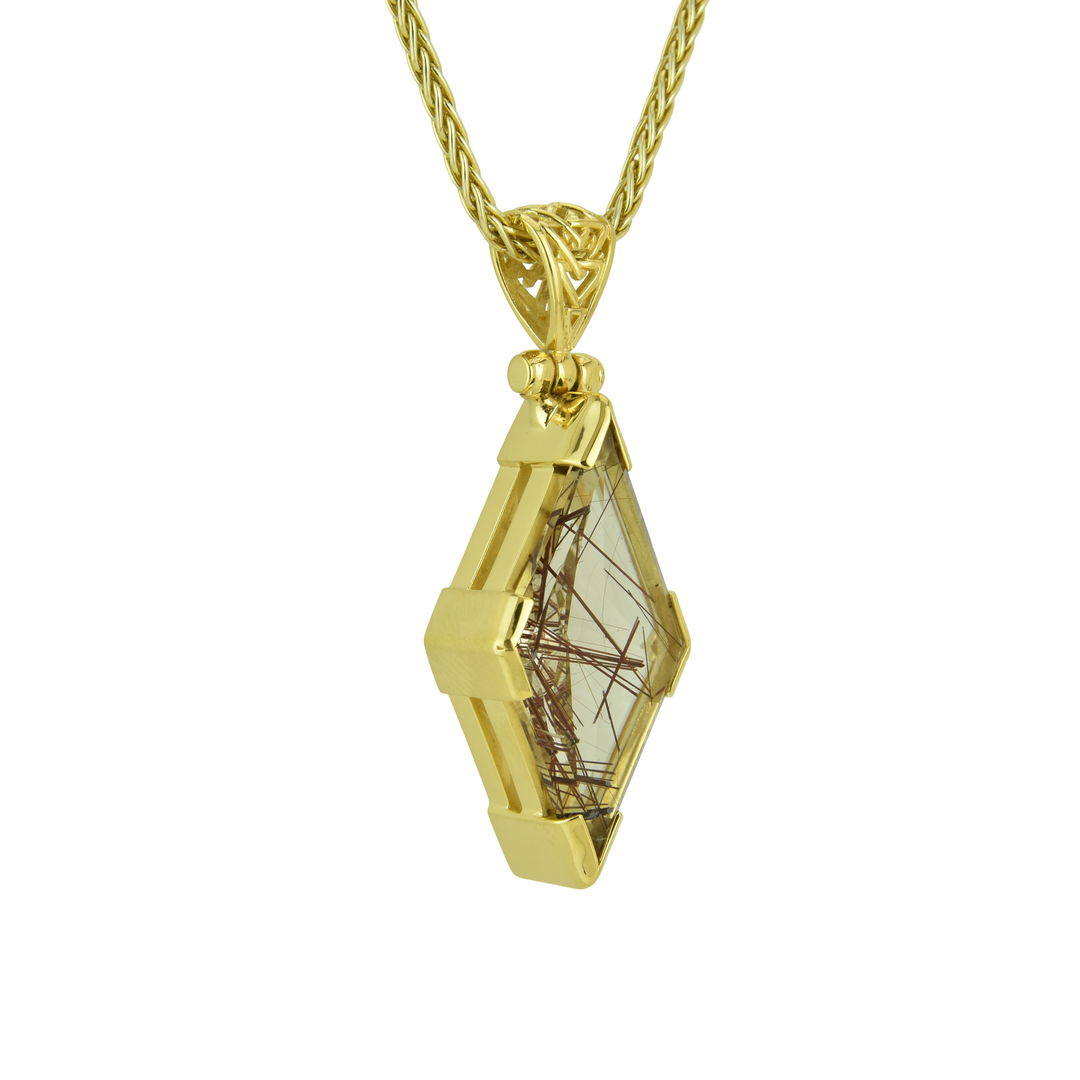 Red Rutilated Quartz