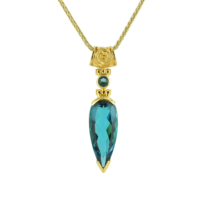Blue Green Obsidian